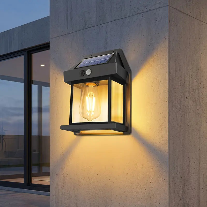 Vintage Solar Wall Lights Outdoor