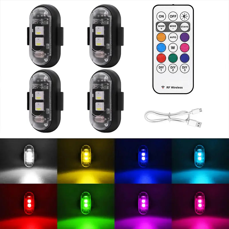 Universal LED Strobe Lights with Remote Control