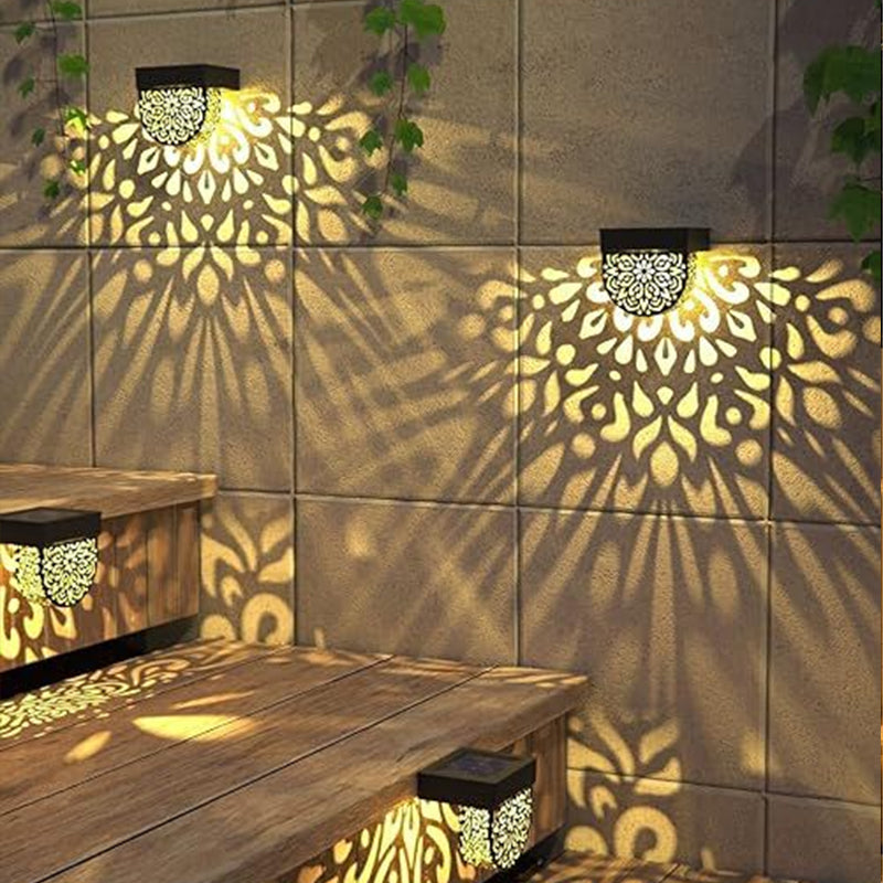 Bohemian Mandala Solar Wall Light