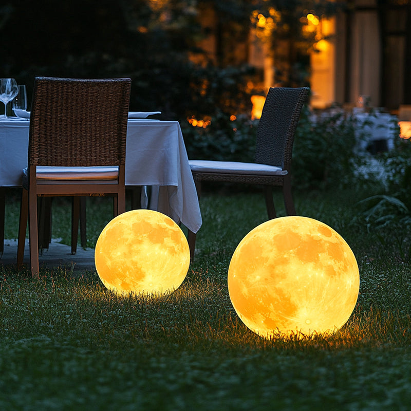 3D Moon Globe Outdoor Light