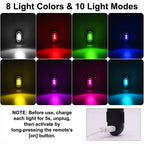 Wireless LED Strobe Lights with Remote Control for Bike, Drone & Motorcycle