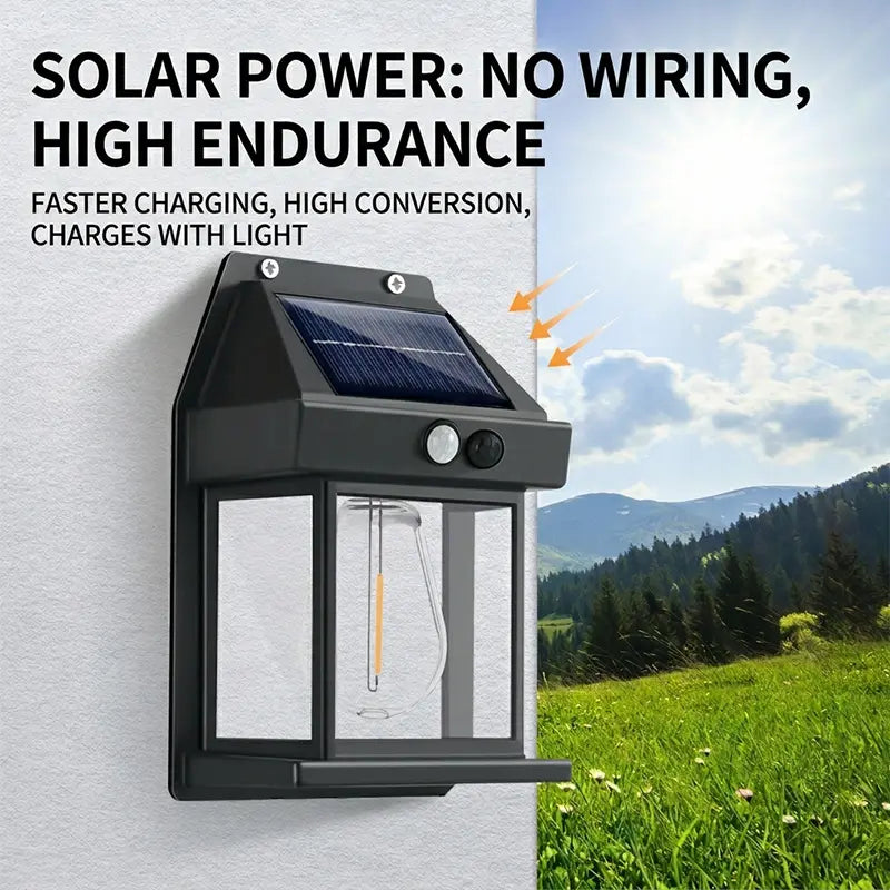 Vintage Solar Wall Lights Outdoor