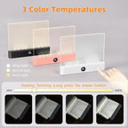Rechargeable LED Book Light Panel for Reading in Bed