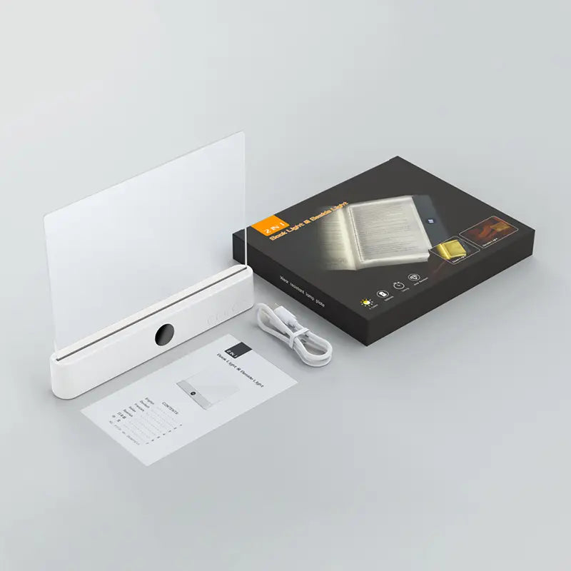 LED Book Light Panel for Reading in Bed