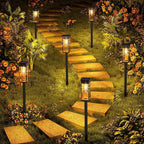 Solar Garden Stake Lights for Pathway, Lawn & Borders