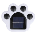 Solar Paw Print Lights for Garden Paths, Lawn & Patio