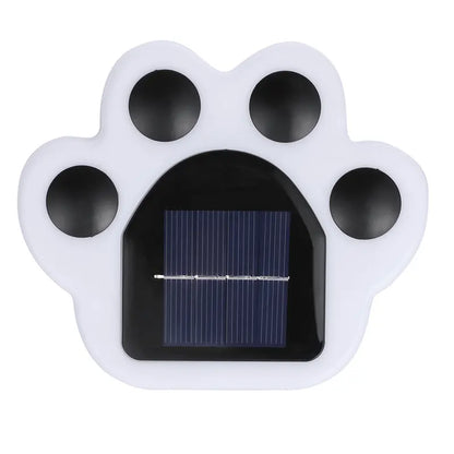 Solar Paw Print Lights for Garden Paths, Lawn & Patio