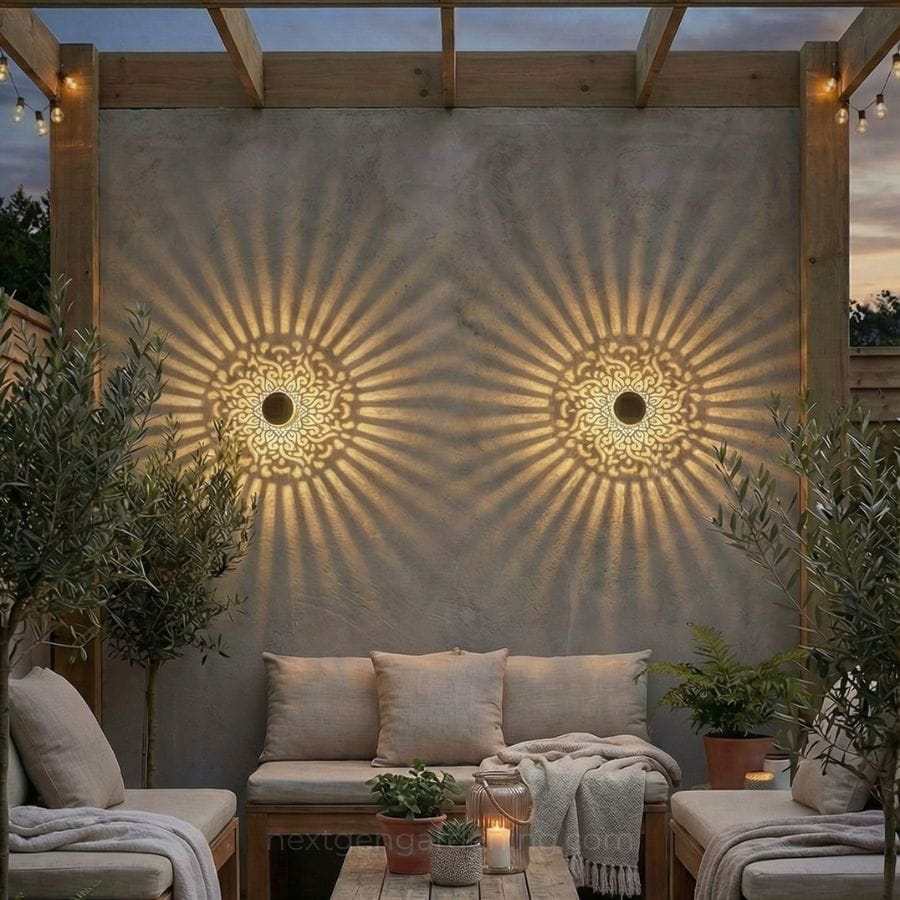 Moroccan Solar Garden Lantern
