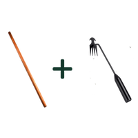 Uprooting Tool+ Wooden Handle